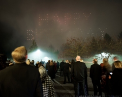 The 2024 Wynn Hospital Gala fireworks at the Turning Stone Event Center on Saturday, January 27, 2024 in Verona, NY.  (PHOTO BY ADAM BROCKWAY)