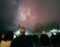 The 2024 Wynn Hospital Gala fireworks at the Turning Stone Event Center on Saturday, January 27, 2024 in Verona, NY.  (PHOTO BY ADAM BROCKWAY)