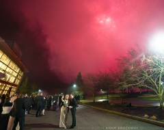 The 2024 Wynn Hospital Gala fireworks at the Turning Stone Event Center on Saturday, January 27, 2024 in Verona, NY.  (PHOTO BY ADAM BROCKWAY)