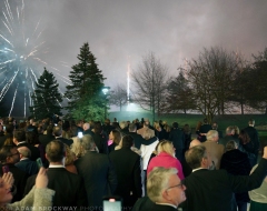 The 2024 Wynn Hospital Gala fireworks at the Turning Stone Event Center on Saturday, January 27, 2024 in Verona, NY.  (PHOTO BY ADAM BROCKWAY)